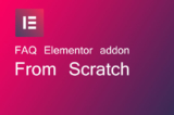 Creating FAQ extension for elementor from scratch